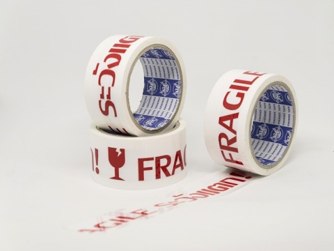 เทประวังแตกพิมพ์โลโก้